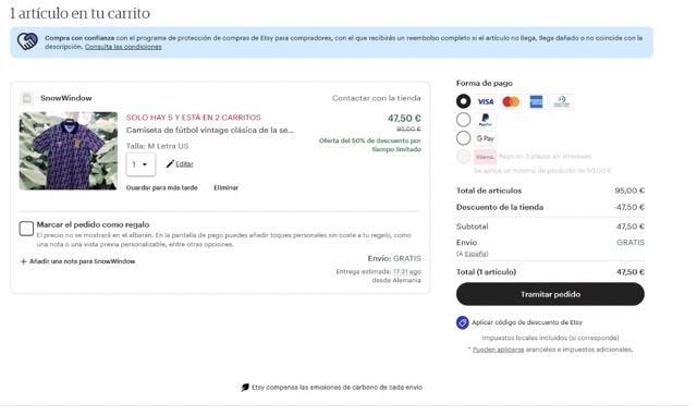 ejemplos de buenos checkout en ecommerce